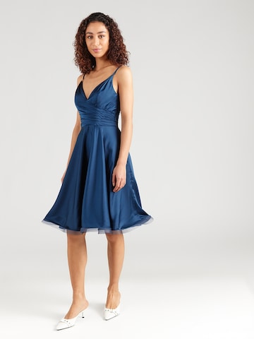 mascara Φόρεμα κοκτέιλ σε μπλε: μπροστά