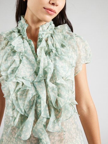 SAINT TROPEZ Blouse 'LiljaSZ' in Blauw