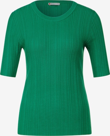 STREET ONE Sweater in Green: front