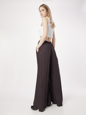 Line of Oslo Wide Leg Hose 'Henrix' in Schwarz