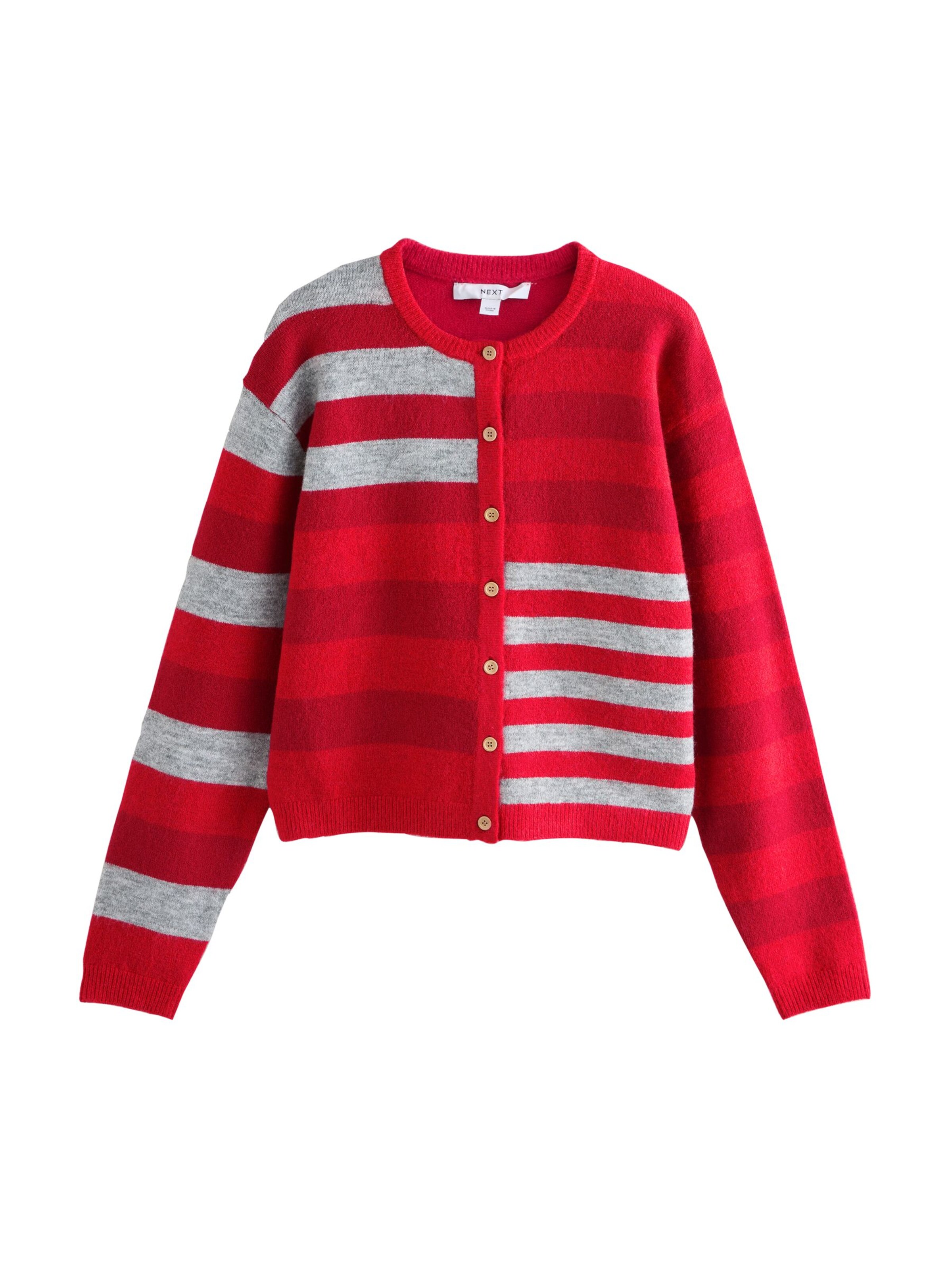 Next Cardigan i rød: forside