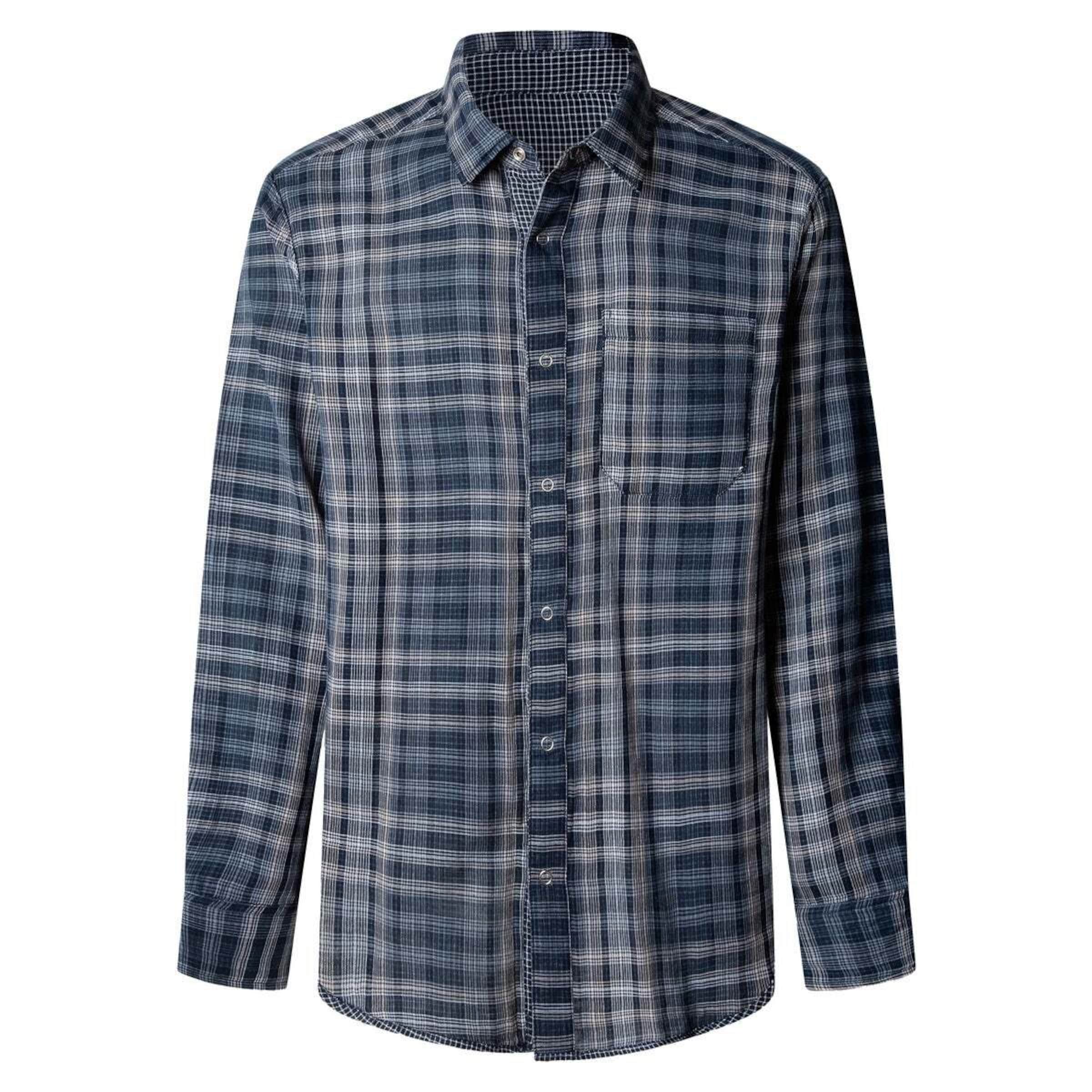 Regular fit Camicia 'Rouen' di Pepe Jeans in blu: frontale
