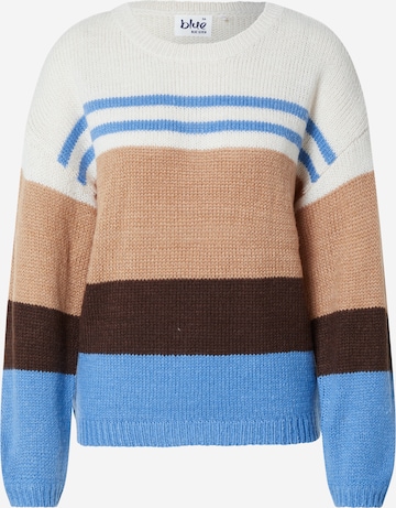 BLUE SEVEN Sweter w kolorze niebieski: przód