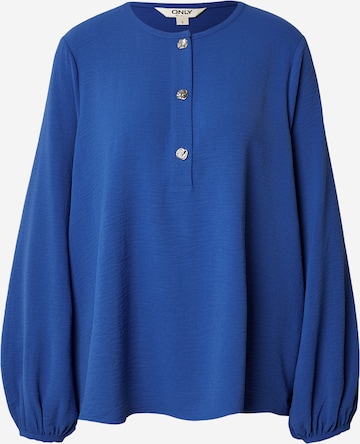 ONLY Blus 'ONLHILLA-METTE' i blå: framsida
