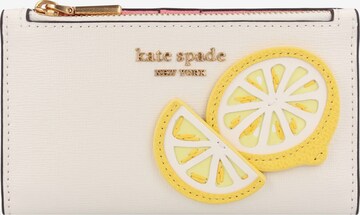 Porte-monnaies 'Lemon Drop' Kate Spade en beige : devant