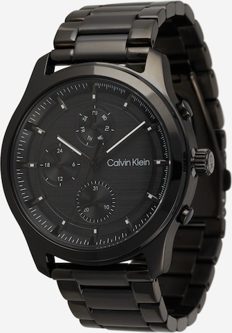 Montre à affichage analogique Calvin Klein en noir : devant