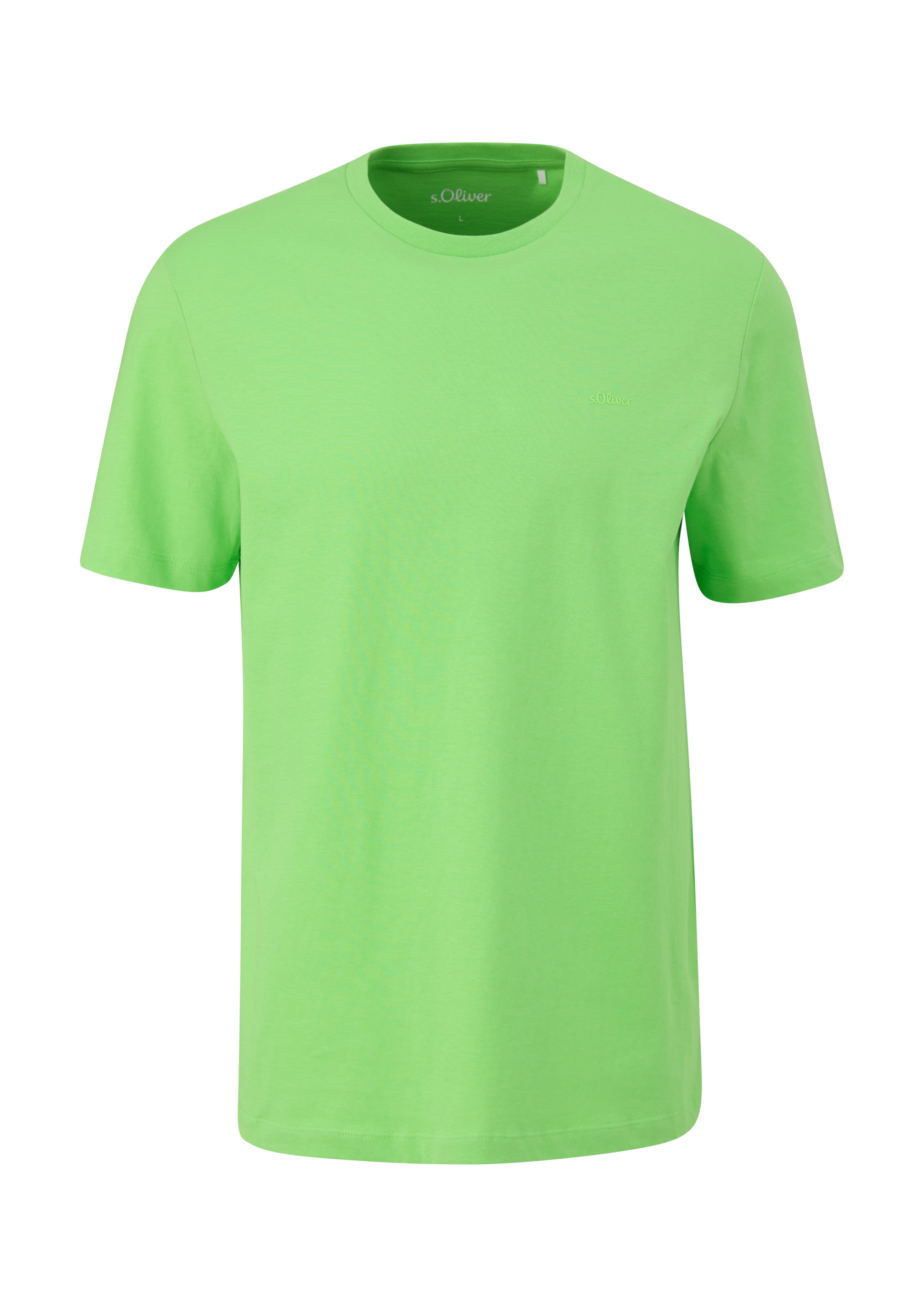 T-Shirt s.Oliver en vert : devant