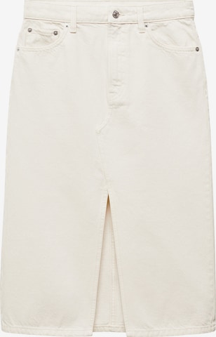 MANGO Skirt 'SOLE' in White: front