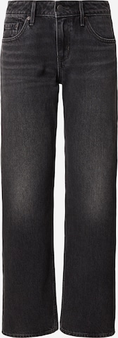 LEVI'S ® Regular Jeans 'Low Straight' in Schwarz: Vorderseite