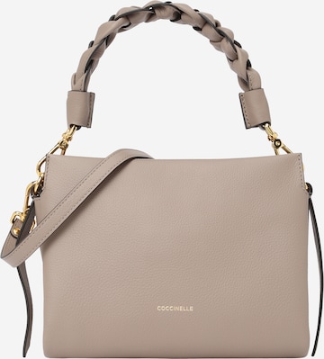 Coccinelle Handtasche 'BOHEME GRANA' in Grau: predná strana