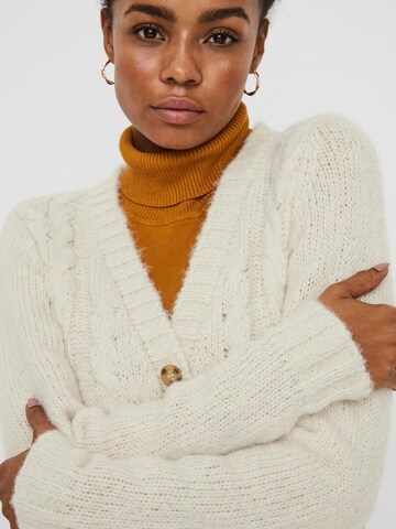 VERO MODA Strickjacke 'Wine' in Beige