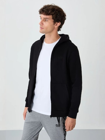 Tommy Life Sweat jacket 'Sweatshirts' in Black