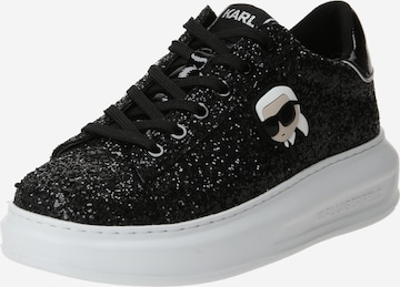 Karl Lagerfeld Sneakers laag in Zwart: voorkant