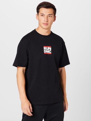 Only & Sons قميص 'FRED' بلون أسود: الأمام