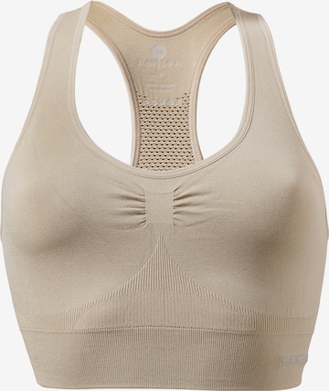 Stark Soul Sports Bra in Beige: front