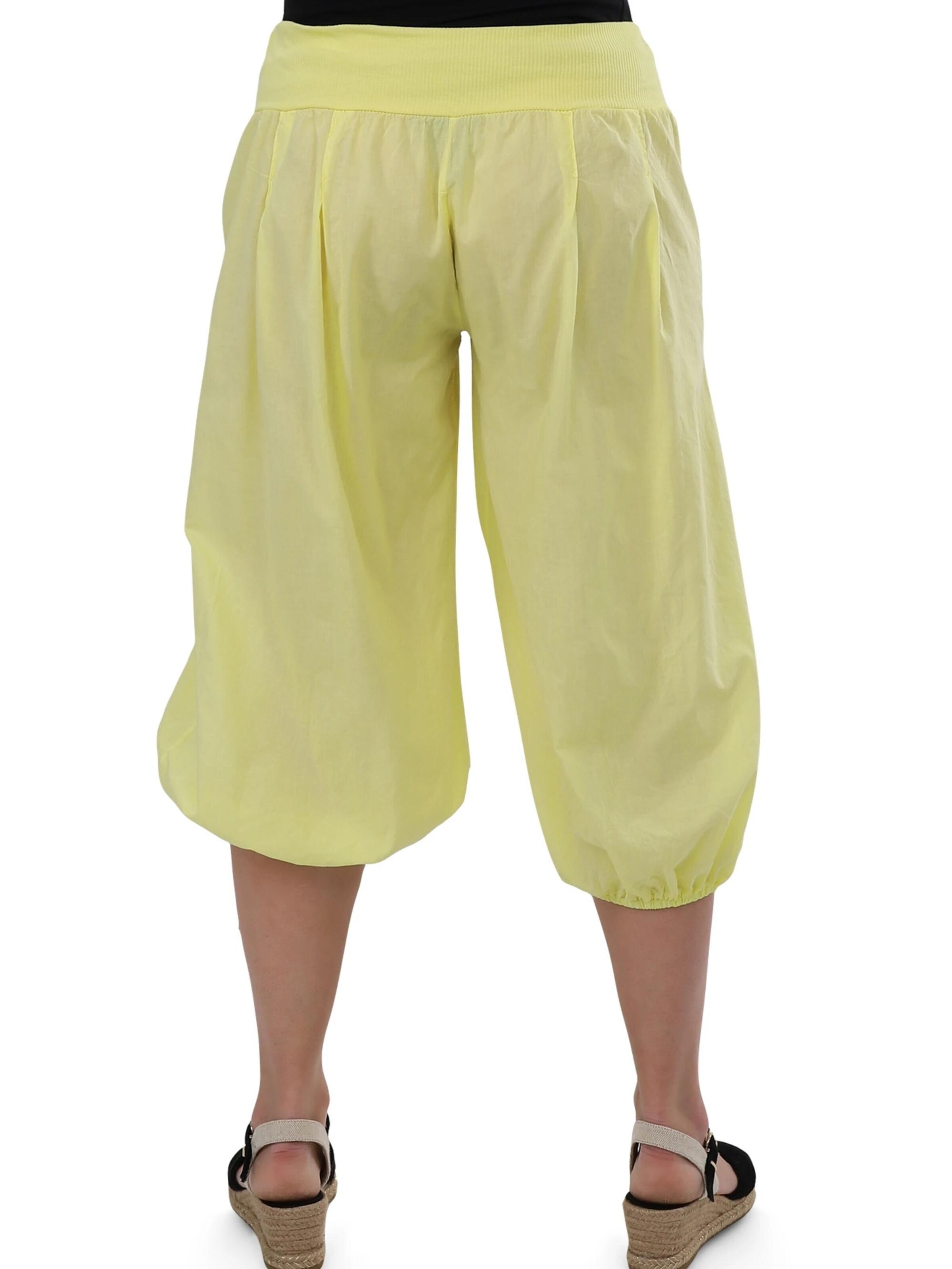 malito more than fashion Loose fit Harem Pants in Yellow