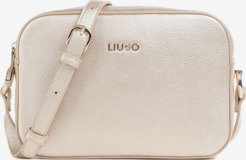 Borsa a tracolla 'AF6211 E1019' di Liu Jo in oro: frontale