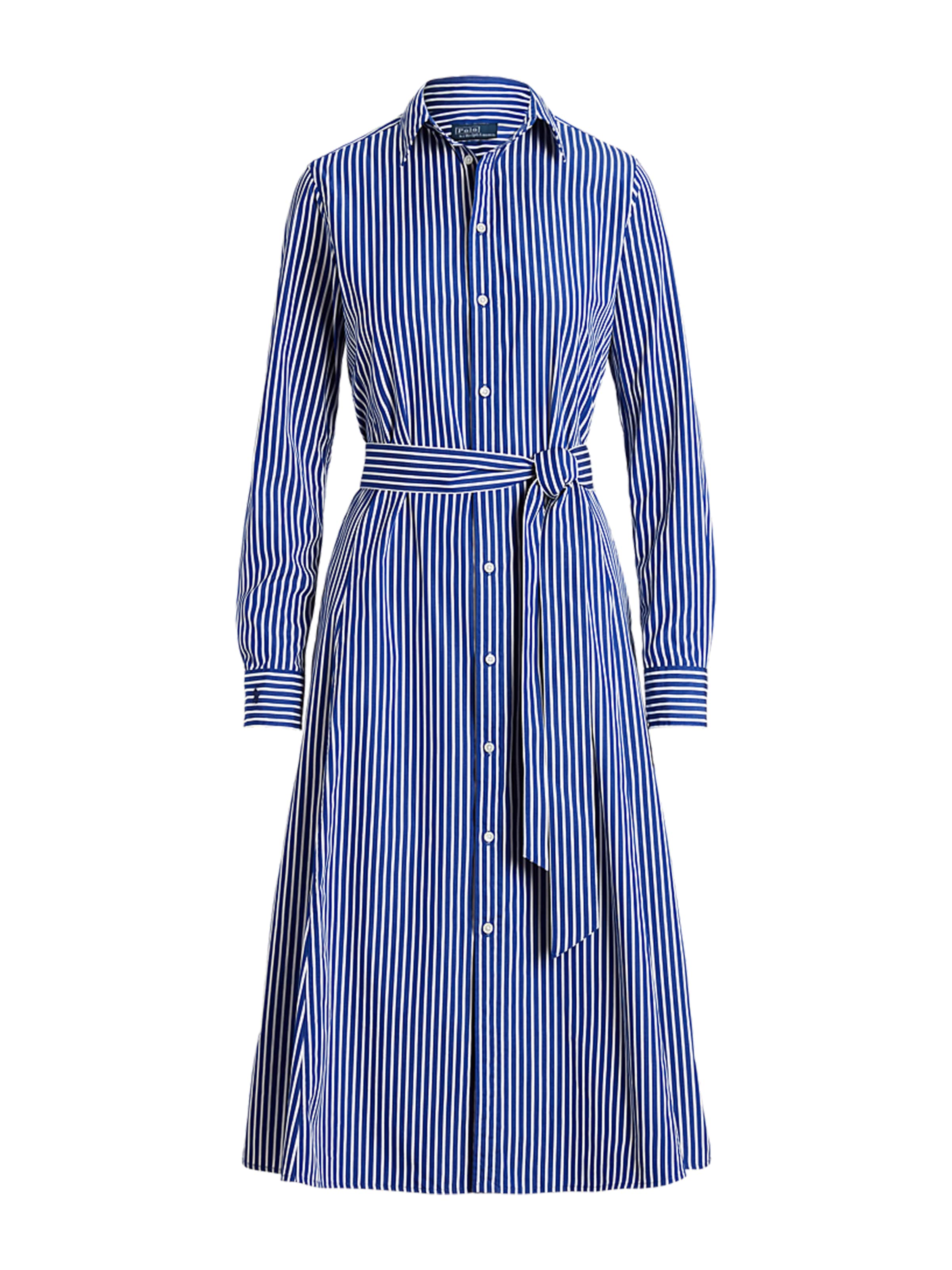Polo Ralph Lauren Shirt dress in Blue: front