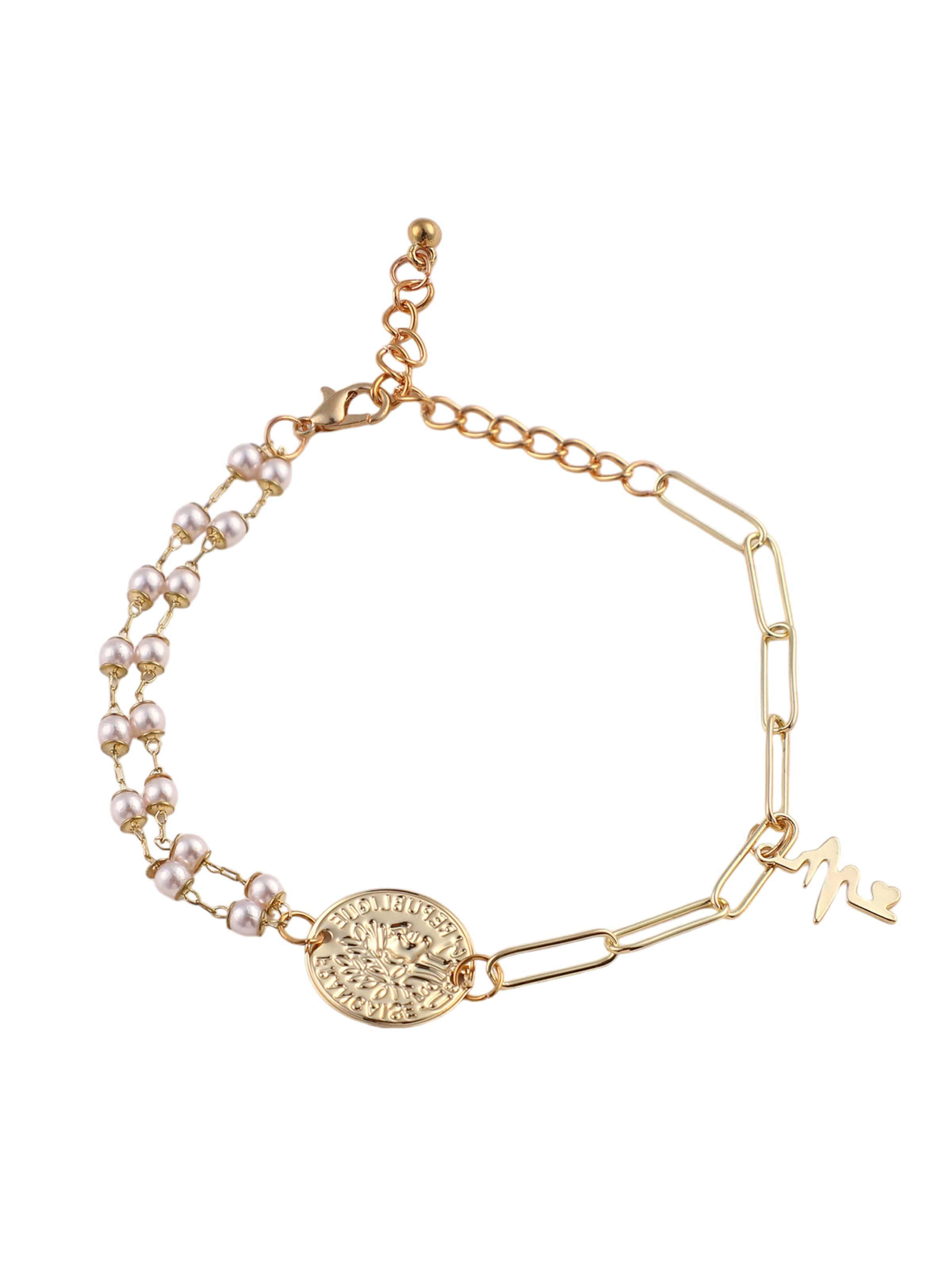 zelts SOHI Rokassprādze 'Shaylyn': no priekšpuses