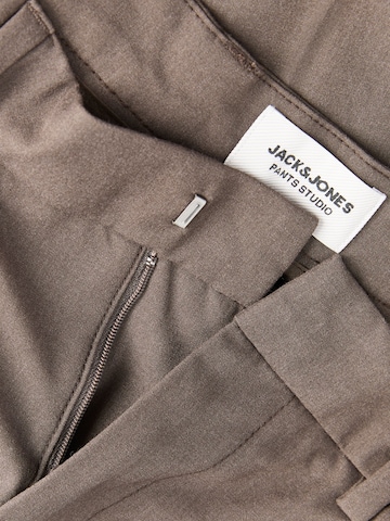 Wide Leg Pantalon à pince JACK & JONES en marron