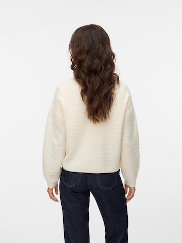VERO MODA Knit cardigan 'VMBOOM' in White