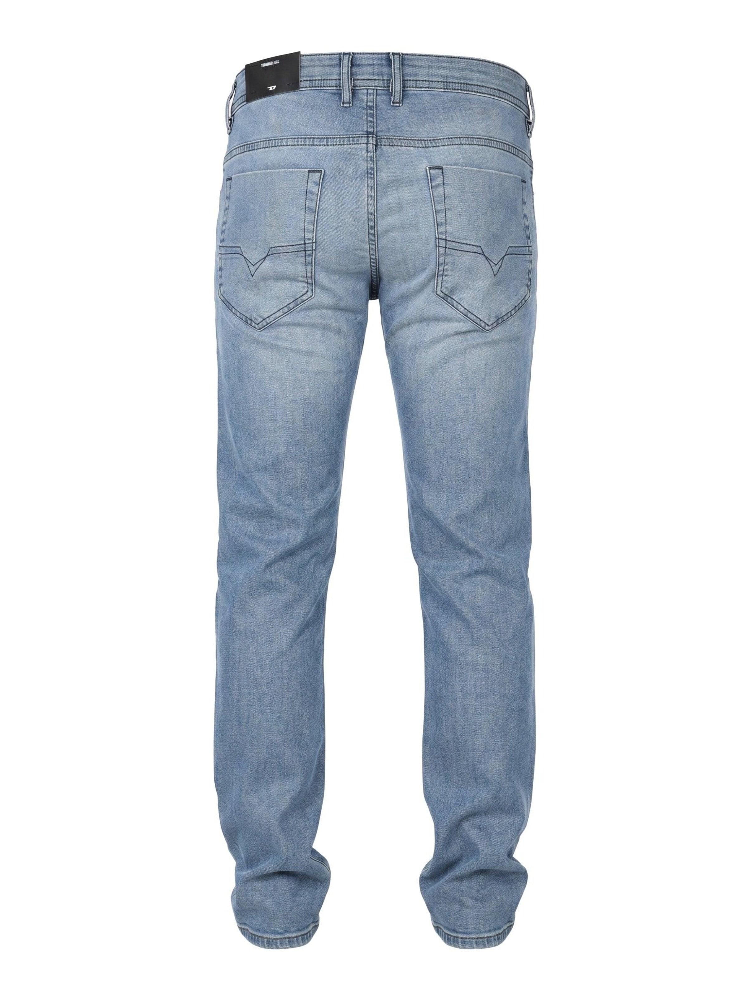 DIESEL - Slimfit Vaquero 'THOMMER JOGGJEANS Superstretch & Supersoft' en azul