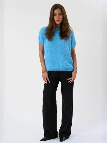 TEESHOPPEN Pulóver ' Chloe ' - kék