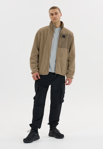Whistler Athletic fleece jacket 'Makaley' in Brown