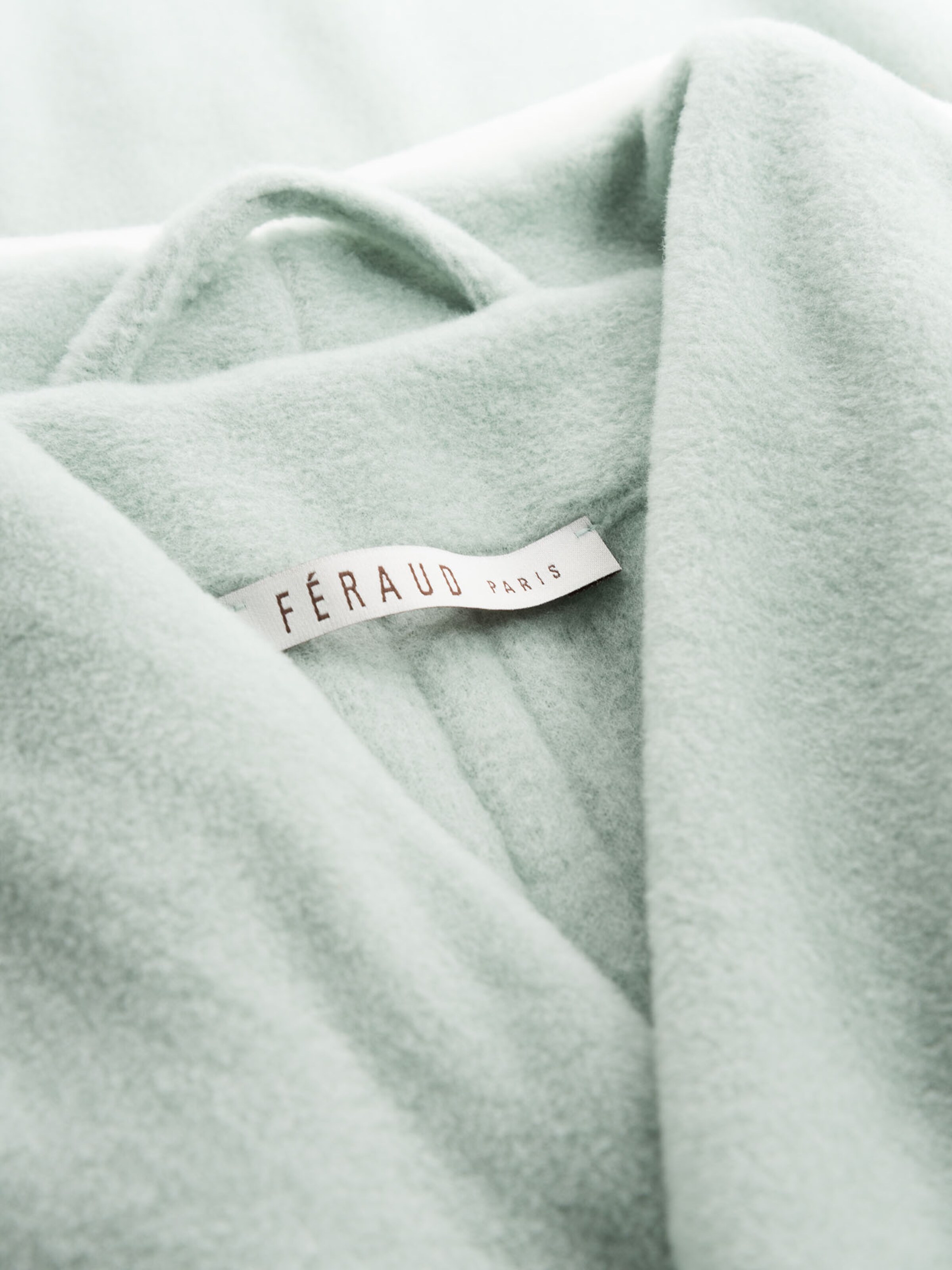 FÉRAUD PARIS Short Bathrobe ' High Class ' in Green