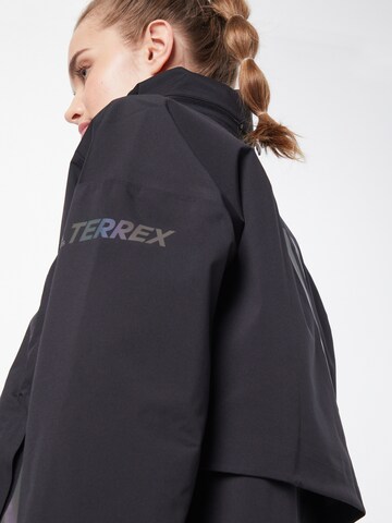 ADIDAS TERREX Outdoorová bunda - Čierna