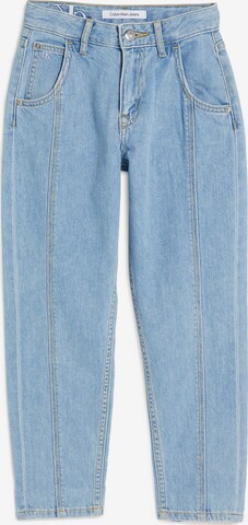 Calvin Klein Jeans Loosefit Džíny 'Barrel Utility' – modrá: přední strana