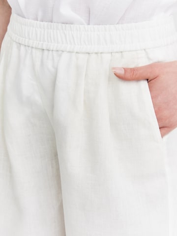 TATUUM Wide Leg Hose 'Smarta 1' in Weiß