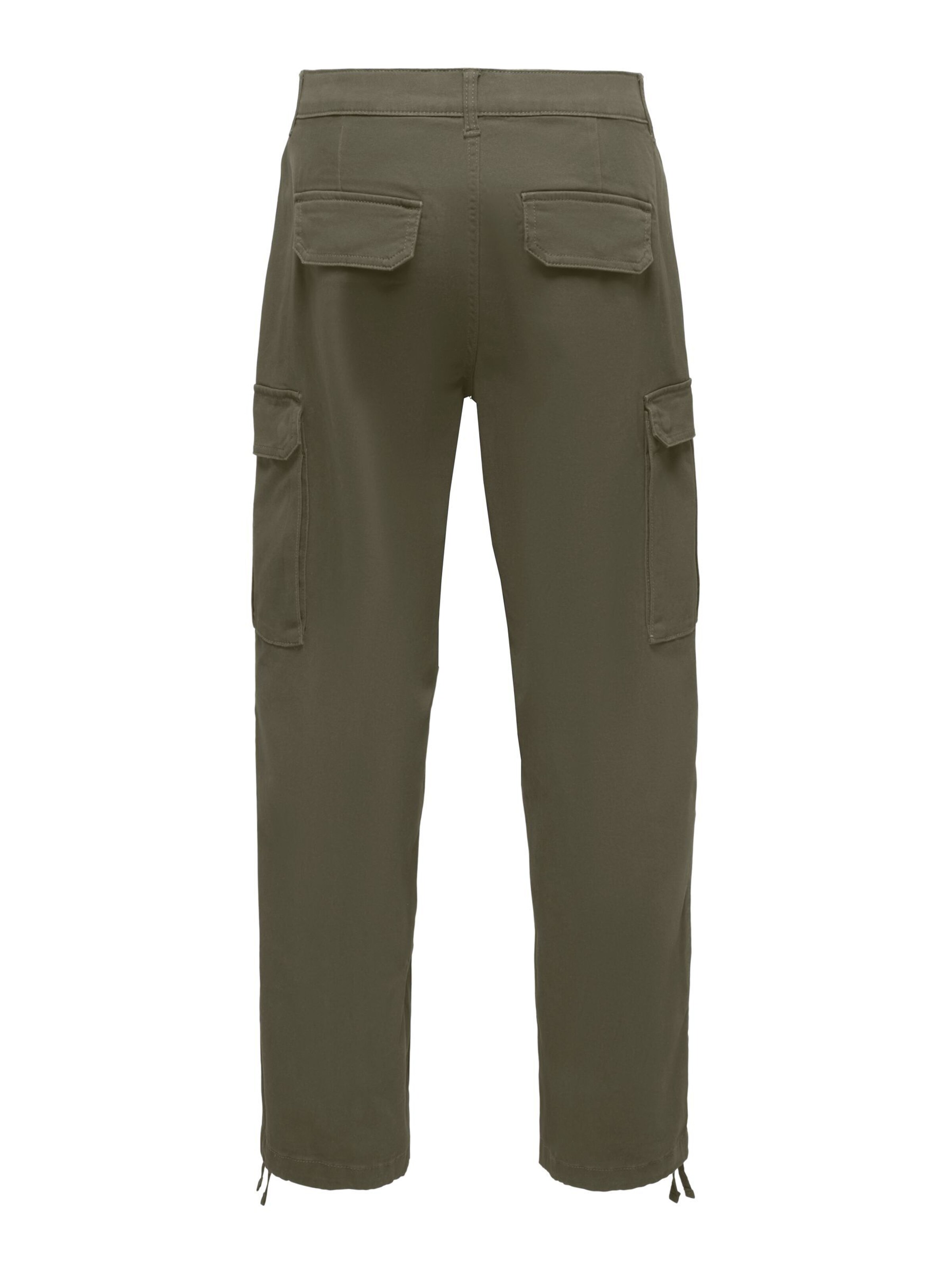 Loosefit Pantaloni cargo 'ONSToby' di Only & Sons in verde