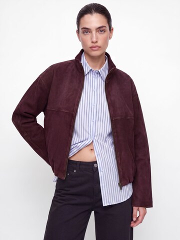 Veste mi-saison JJXX en rouge : devant