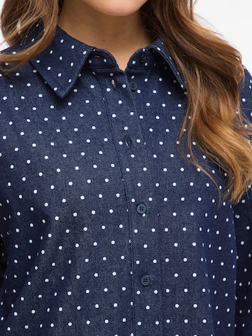 Chemisier VILA en bleu