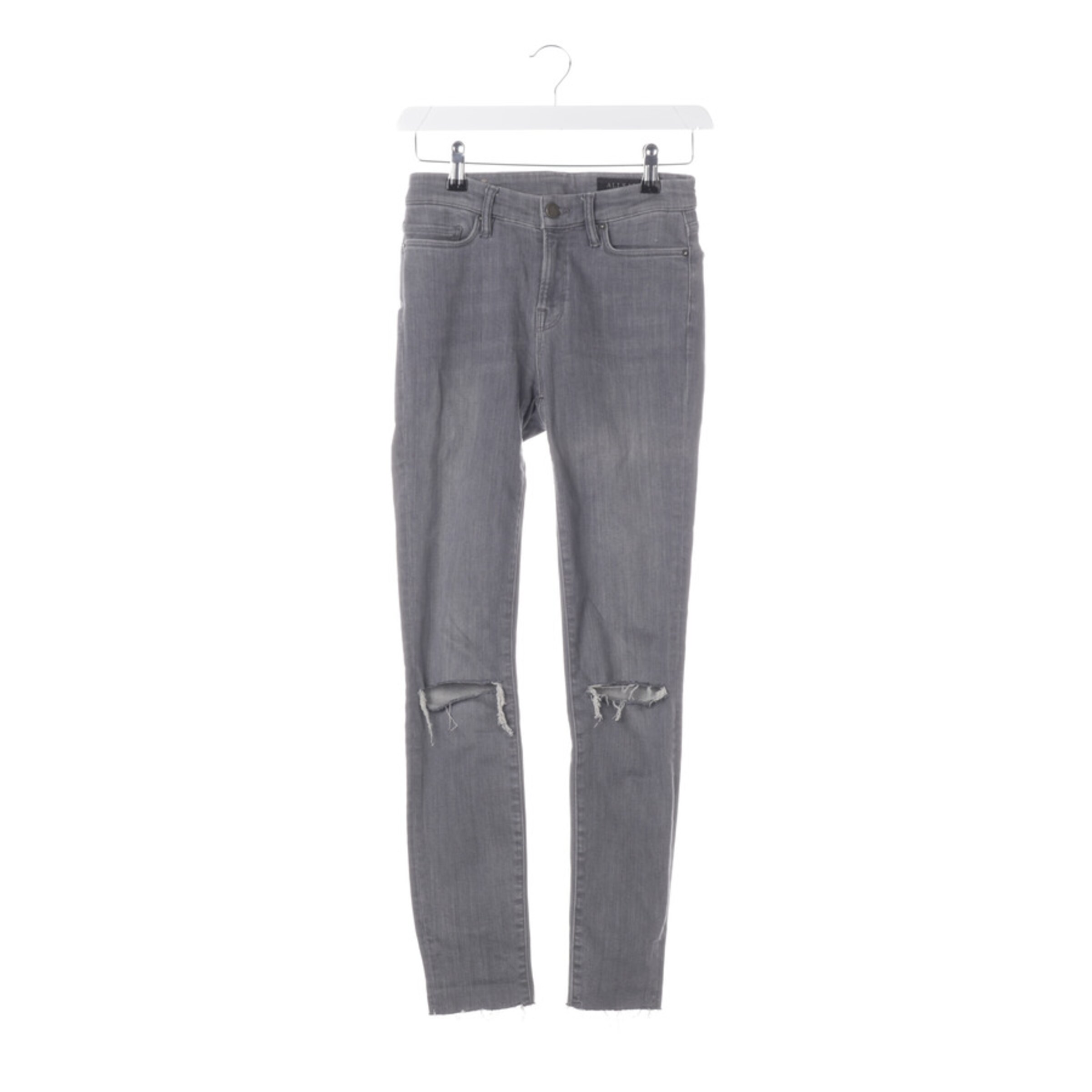 All Saints Spitalfields Jeans in 26 in Grey: front