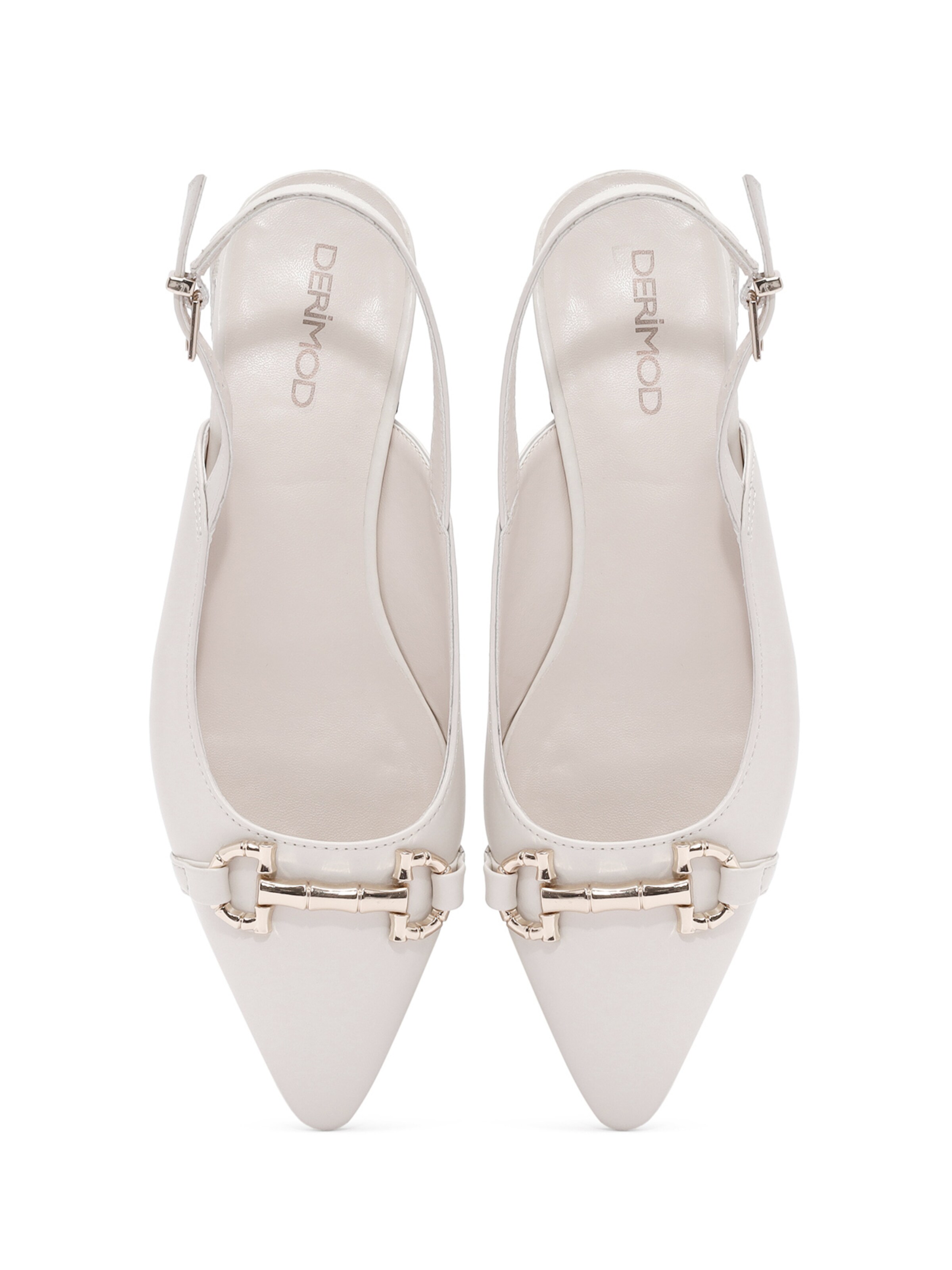 Ballerines à lanières Derimod en beige