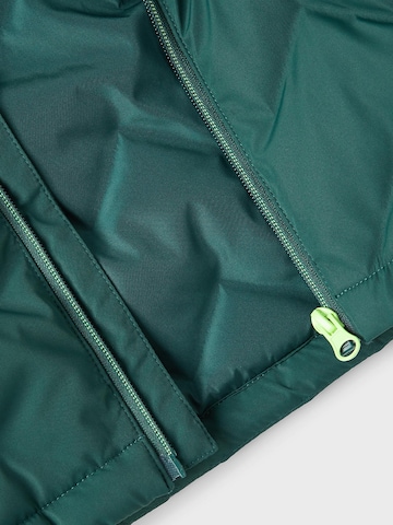 NAME IT Winter Jacket 'Marl' in Green