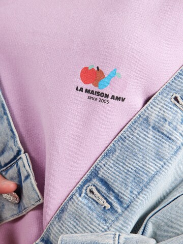 AMERICAN VINTAGE Μπλουζάκι 'ATUBAY' σε λιλά