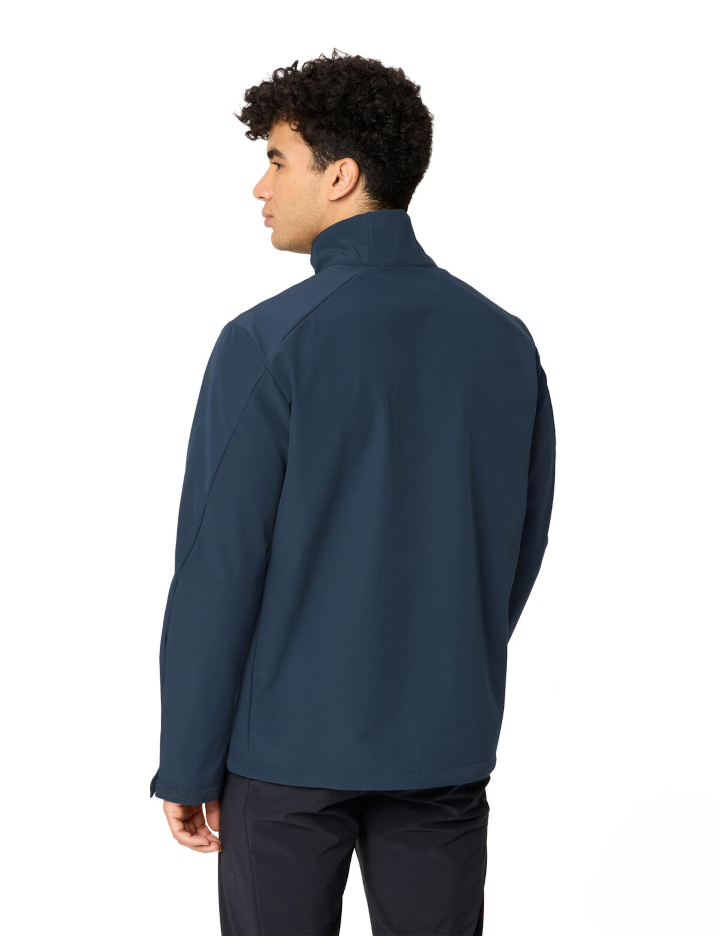 VAUDE Outdoorjas 'Cyclone V' in Blauw