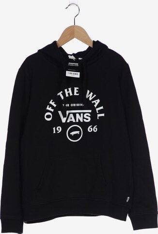 VANS Sweatshirt & Zip-Up Hoodie in L in Black: front