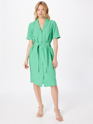 Rochie tip bluză de la Coster Copenhagen pe verde: față