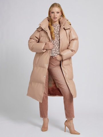 GUESS Winter Coat in Beige