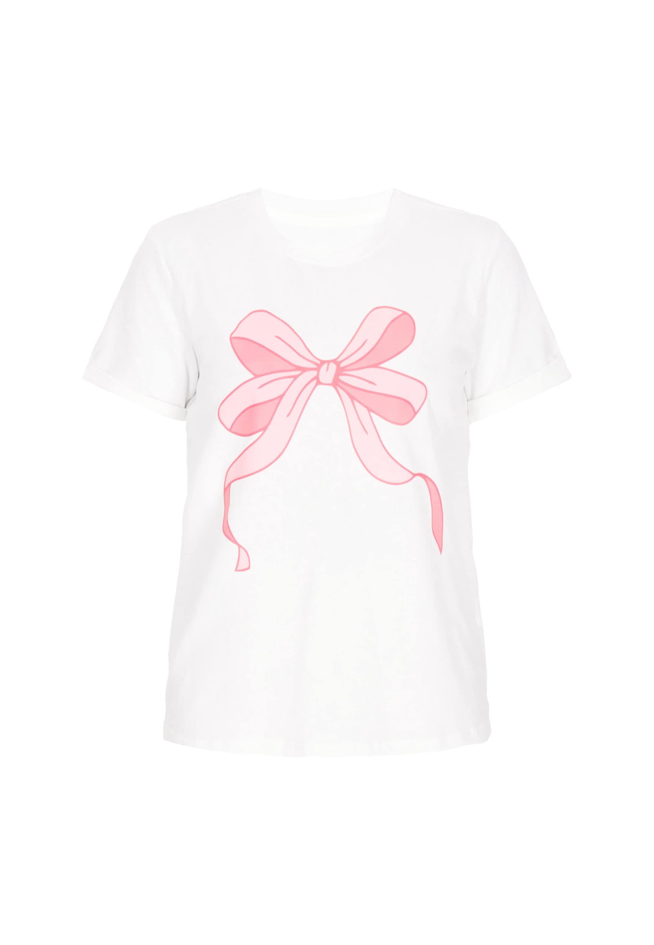 MIMO Shirt in Wit: voorkant