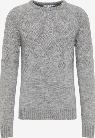 Pull-over MO en gris : devant