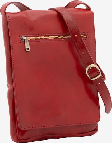 Borsa a tracolla di Viola Castellani in rosso: frontale