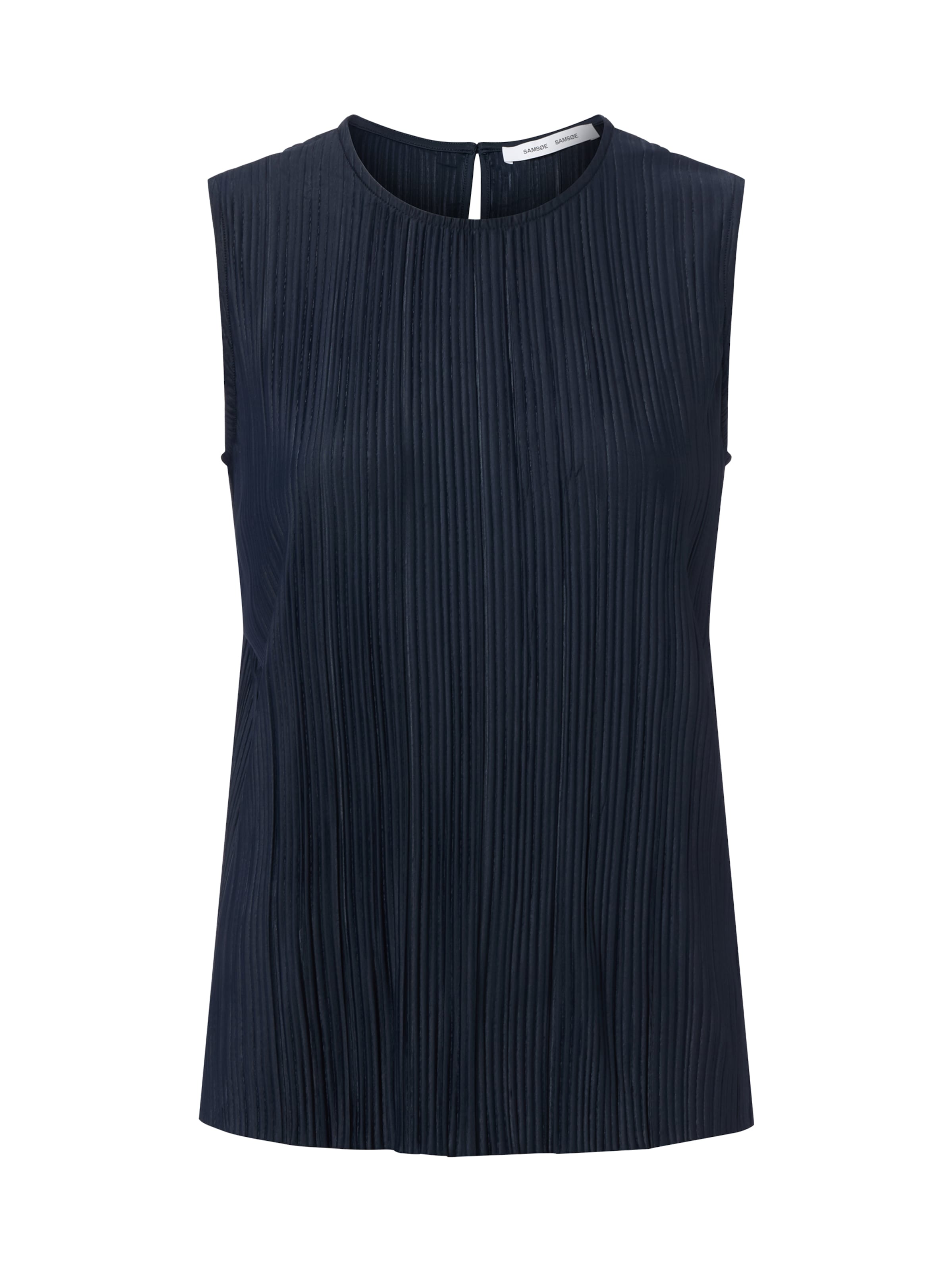 Samsøe Samsøe Bluse in Blau: Vorderseite