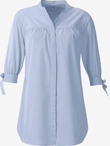 heine Blouse in Blauw: voorkant