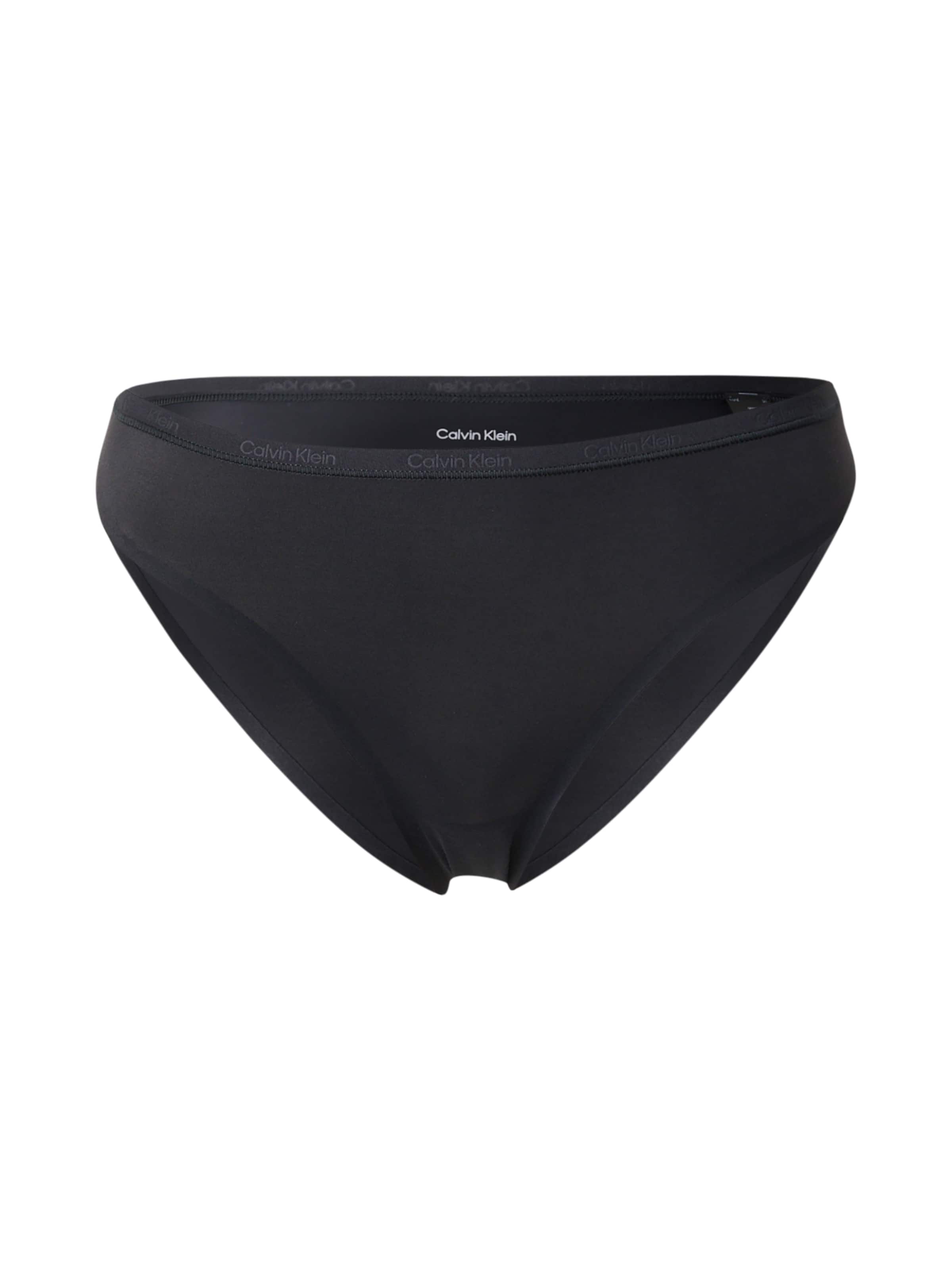 Calvin Klein Underwear Slip in Black: front