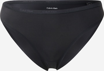 Slip Calvin Klein Underwear en noir : devant